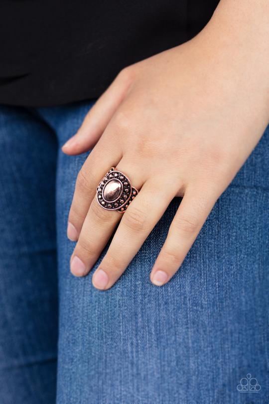 Stacked Stunner- Copper - J3: Janets Jammin Jems