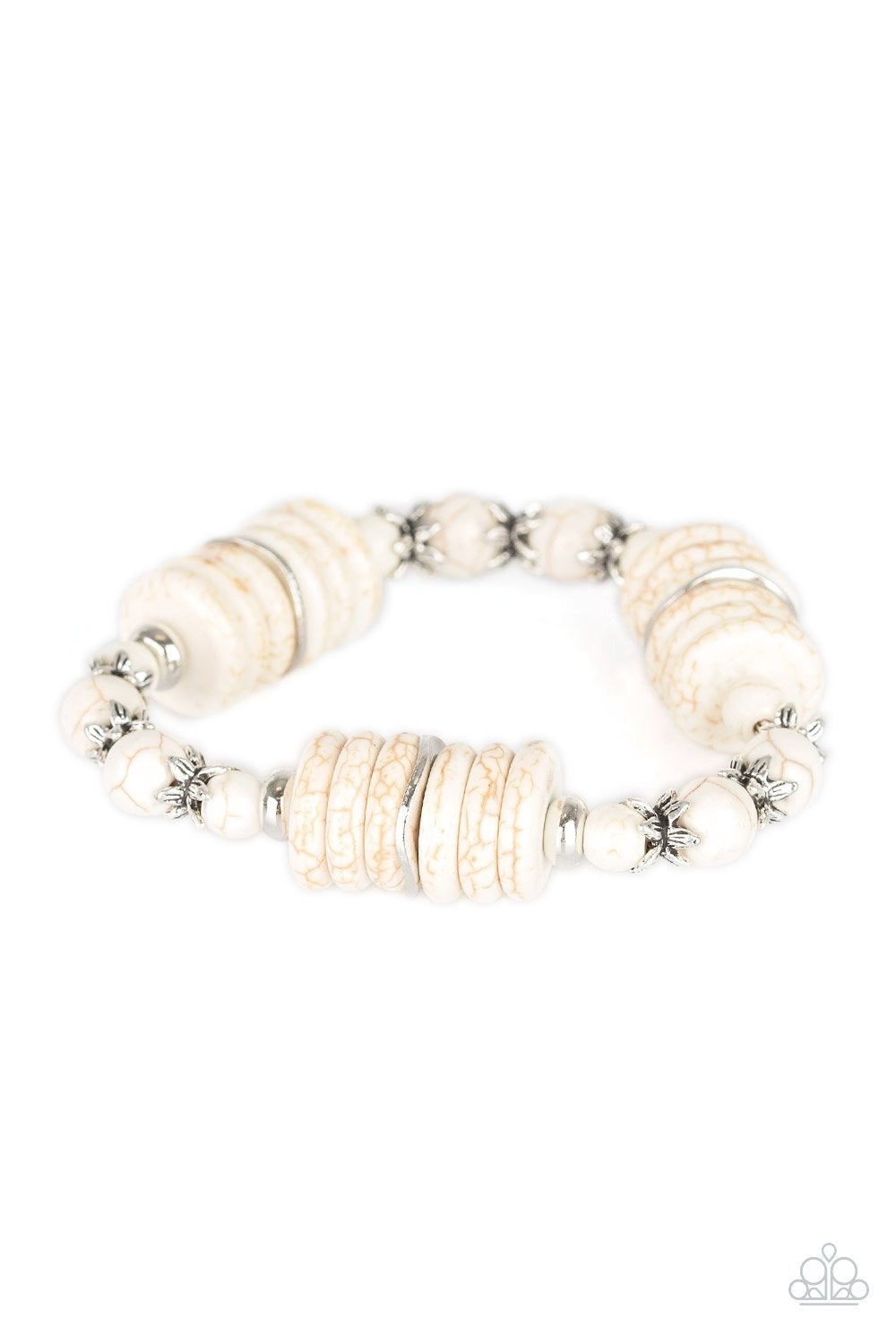 Sagebrush Serenade-White - Paparazzi Accessories