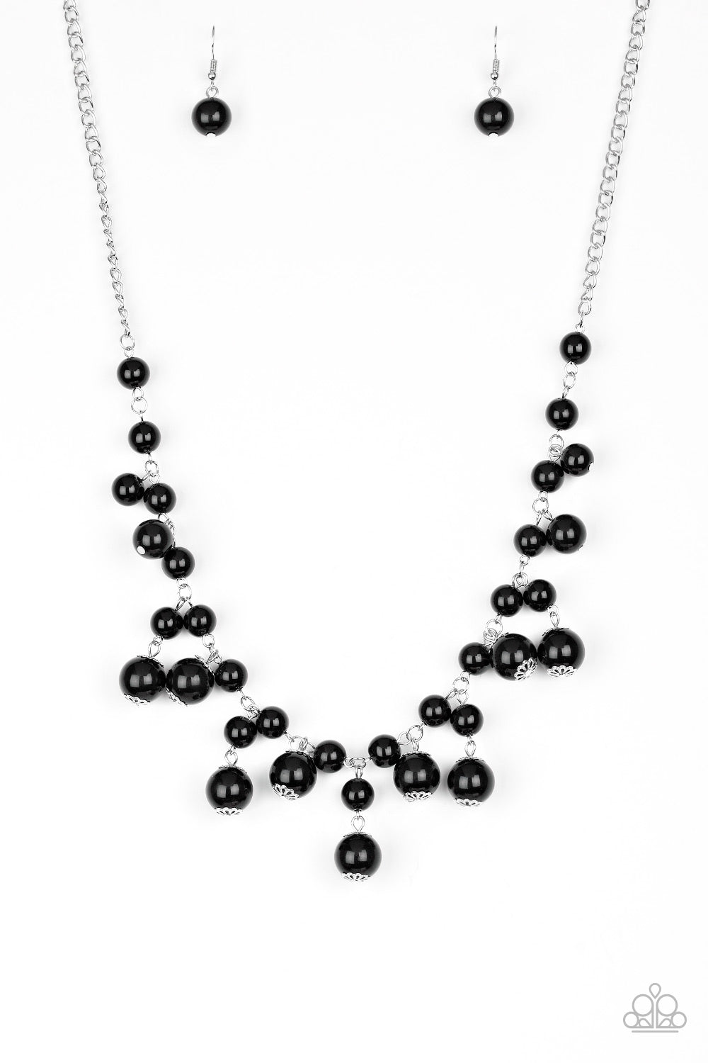 silver, silver jewelry, black, black jewelry, affordable jewelry, paparazzi accessories, everyday jewelry, prom jewelry,