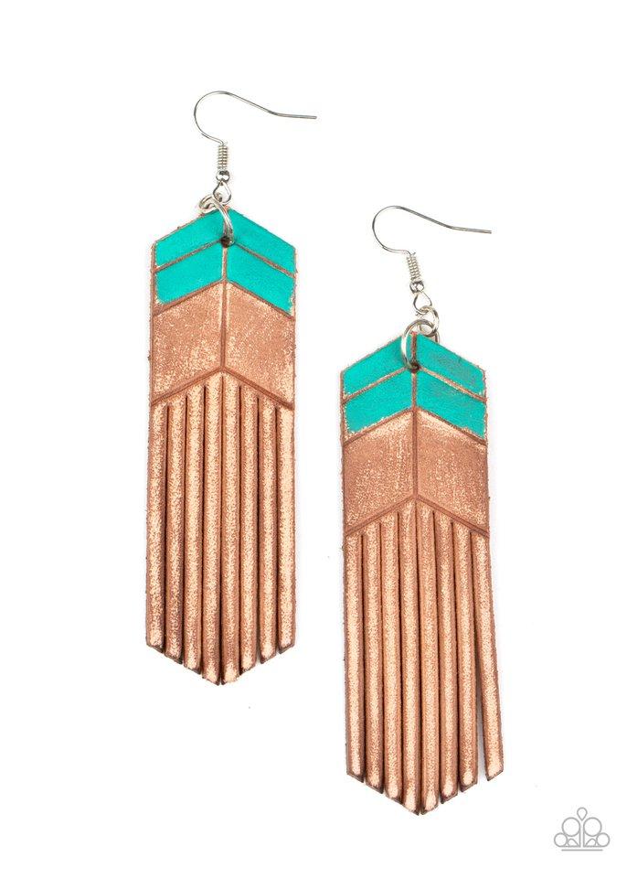 Desert Trails- Blue - Paparazzi Accessories