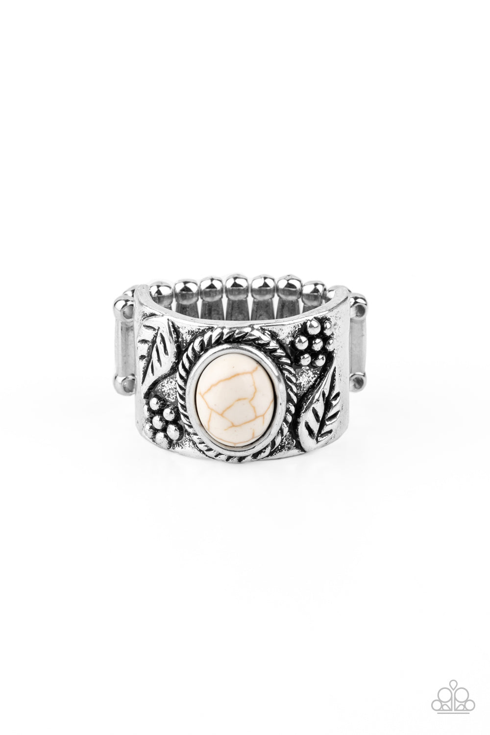 silver, silver jewlery, white, stone, crackle stone, affordable jewelry, affordable holiday gift,everyday jewelry, trending jewlery, leaf jewelry, boho jewlery, paparazzi accessories, white jewelry, paparazzi accessories, jewelry stores, jewelry stores near me,