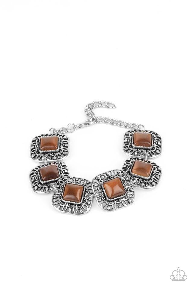 Dreamy Destinations- Brown - Paparazzi Accessories