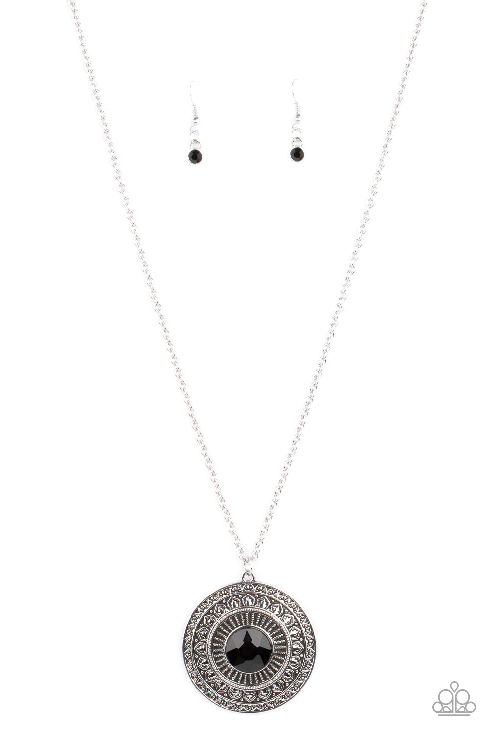 silver, silver jewelry, necklace, long necklace, pendant jewelry, black, black jewelry, affordable jewelry, affordable holiday gift, everyday jewelry, casual jewelry, paparazzi accessories, jewerly stores, jewerly stores near me, casual jewerly,