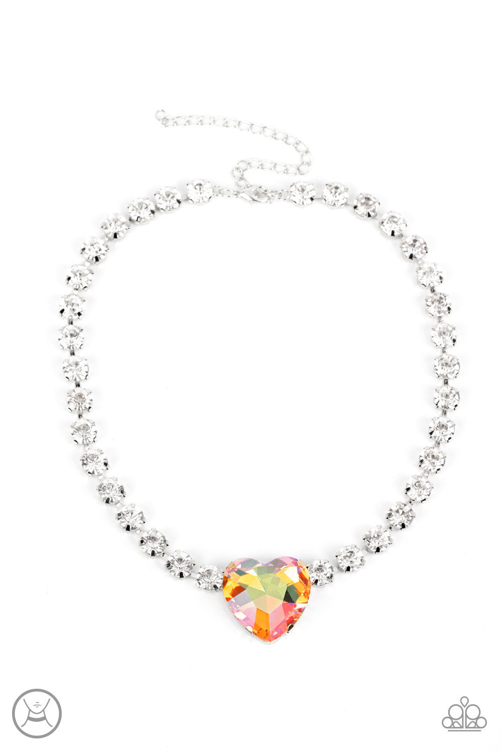 silver, silver jewlery, orange, orange jewelry, affordable jewelry, affordable holiday gift, everyday jewelry, paparazzi accessories, trending jewelry, viral jewelry, heart, heart jewelry, life of the party exclusive, rhinestone, jewelry stores, jewelry stores near me