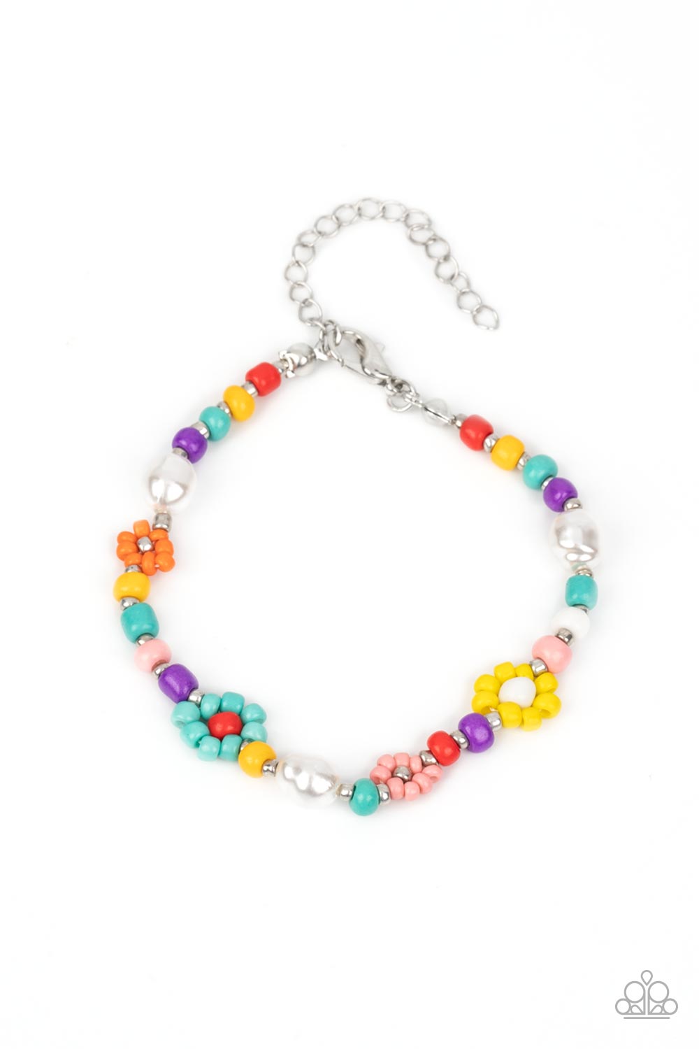 silver, silver jewlery, bracelet, claw clasp bracelet, seed bead, seed bead jewelry, flower, flower jewelry, affordable jewelry, affordable holiday gift, everyday jewelry, paparazzi accessories, boho jewelry, prom jewelry, homecoming jewlery, jewelry stores, jewelry stores near me,