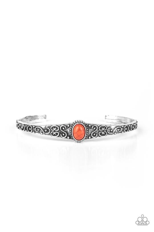 Make Your Own Path- Orange - Paparazzi Accessories