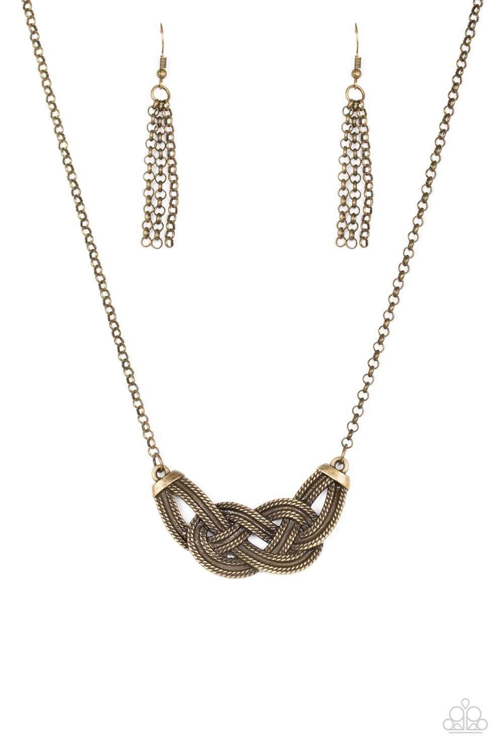 Nautically Naples- Brass - Paparazzi Accessories