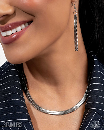 Herringbone Haute - Silver PRESALE
