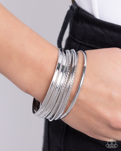 Stackable Shimmer - Silver