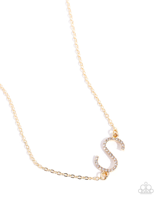 INITIALLY Yours - Gold- S PRESALE