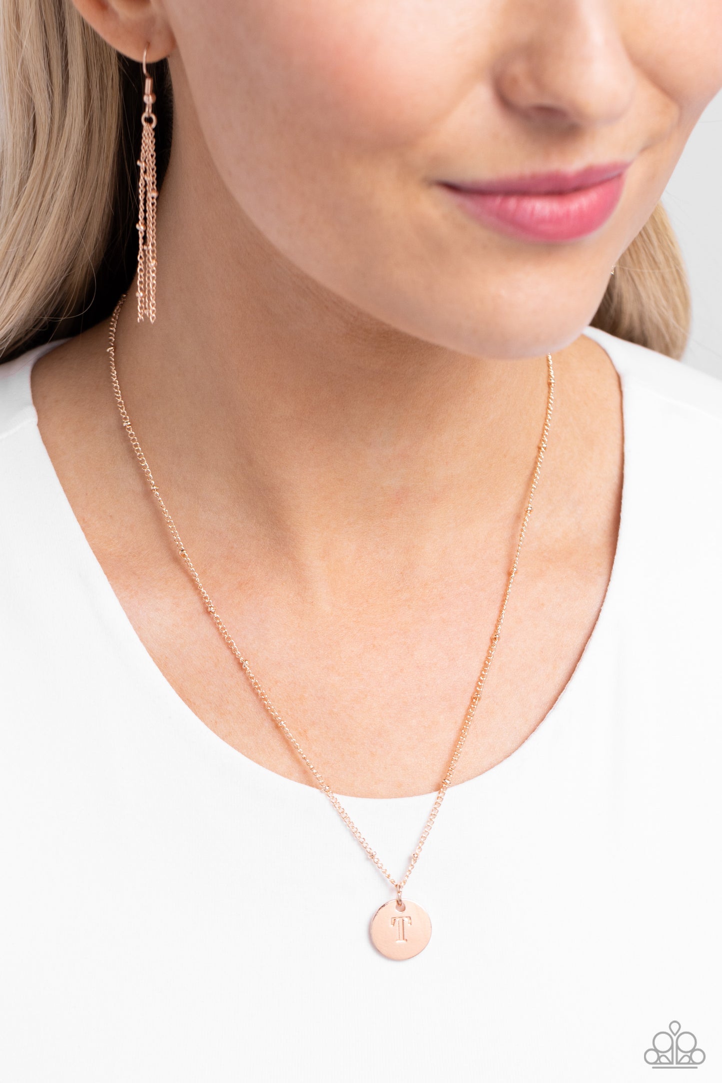 Initial Elegance - Rose Gold - T PRESALE