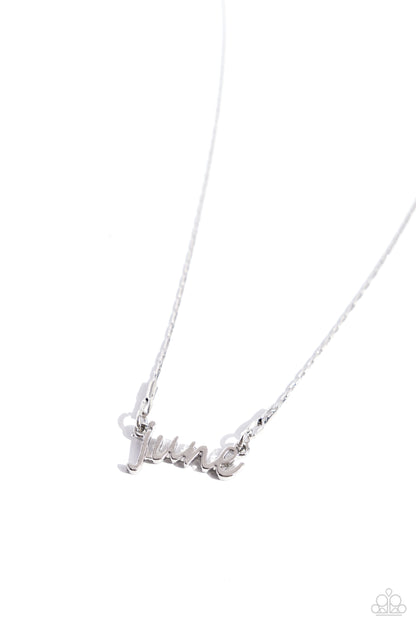 Birth Month Bling - June - Silver PRESALE