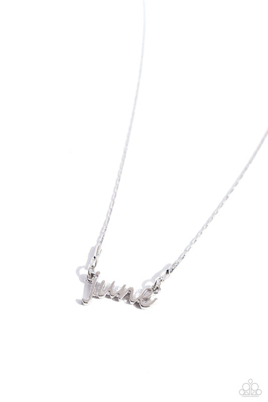 Birth Month Bling - June - Silver PRESALE