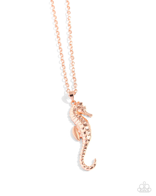 Sparkling Seahorse - Copper PRESALE