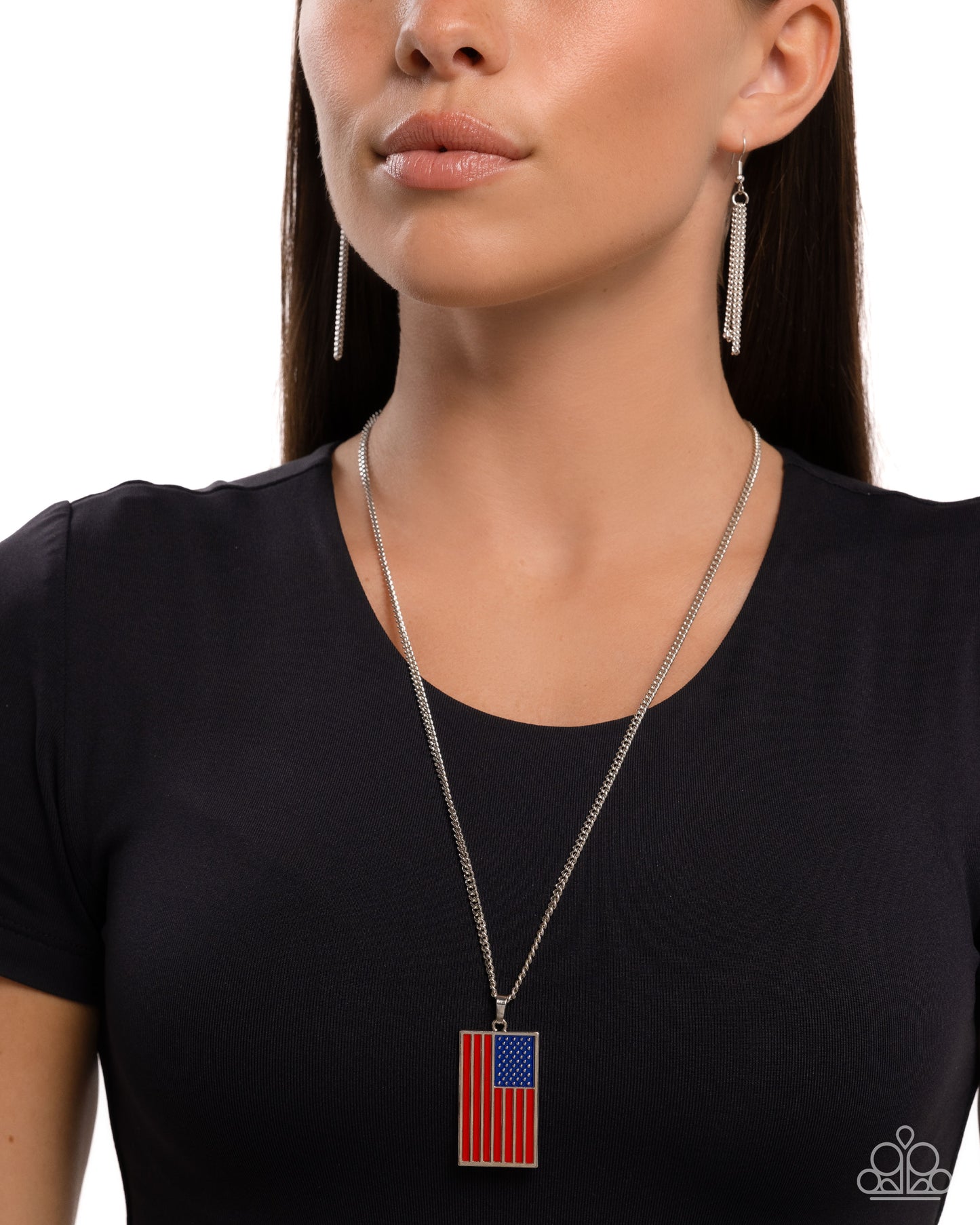 Patriotic Pendant - Red PRESALE