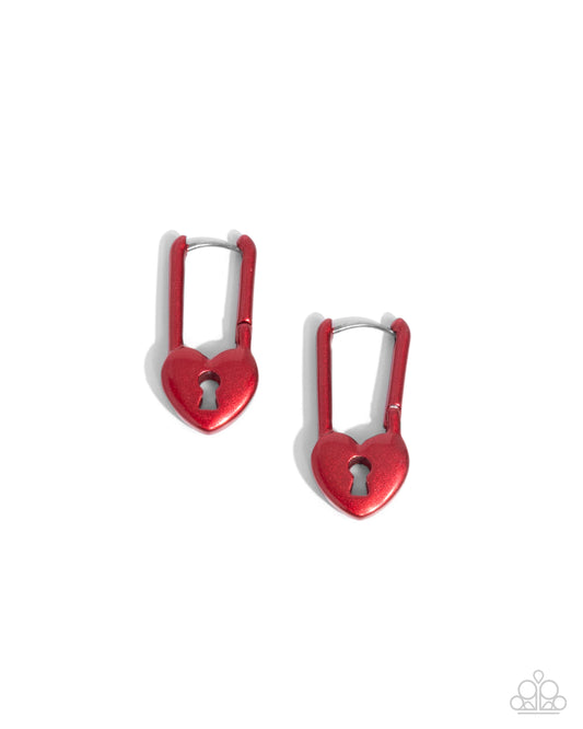 Pampered Padlock - Red PRESALE