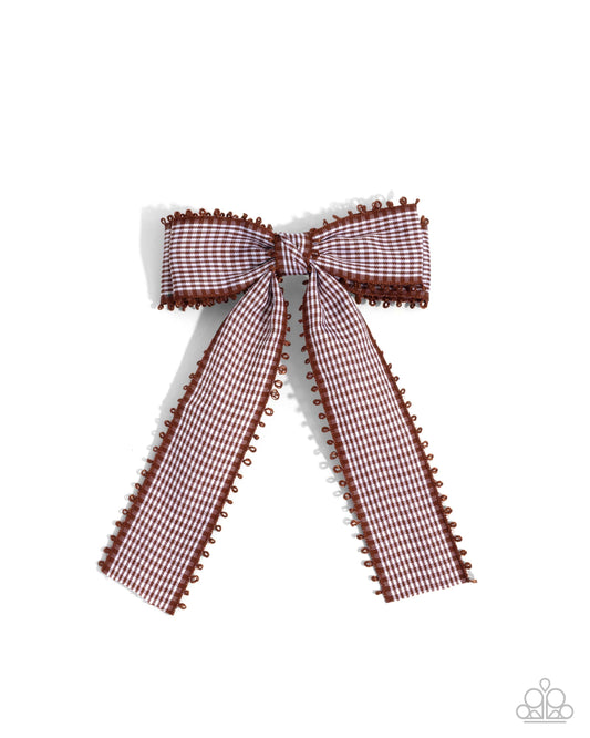 Checkered Chic - Brown PRESALE