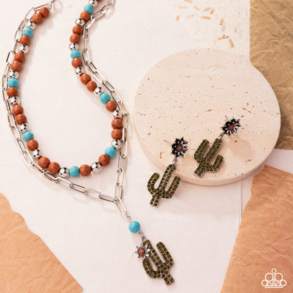 Cactus Cascade - Brown Complete Look