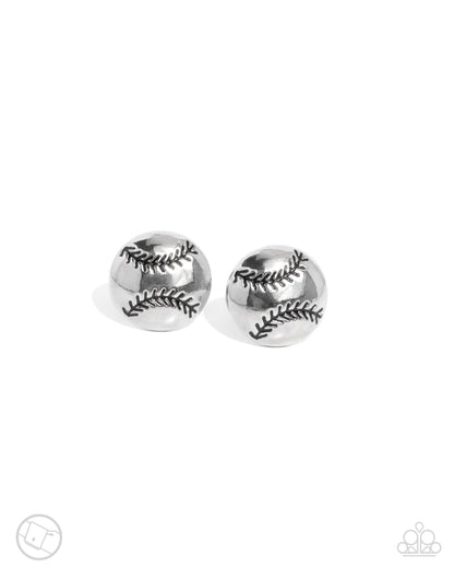 Baseball Backdrop - Silver PRESALE