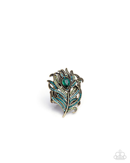 Polished Peacock - Brass