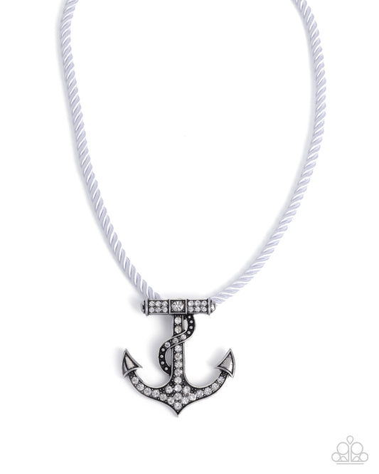 Anchored Allure - White