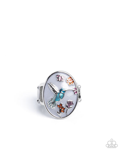 Hummingbird Hope - White PRESALE