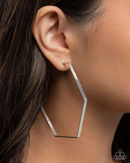 Handcrafted Hexagons - Silver PRESALE