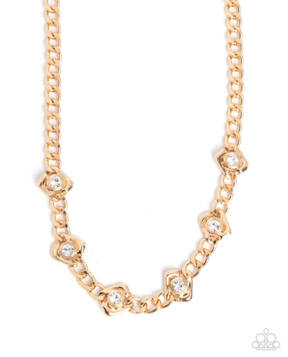 Square Silhouette- Gold