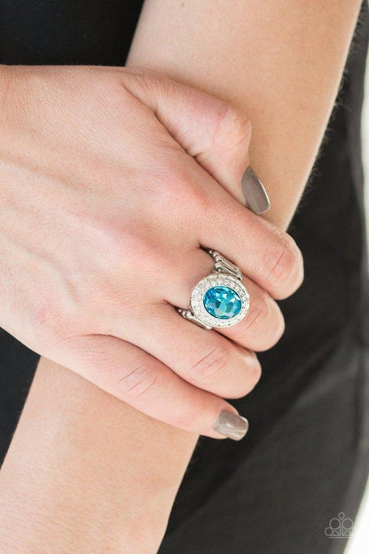 Fiercely Flawless- Blue - Paparazzi Accessories
