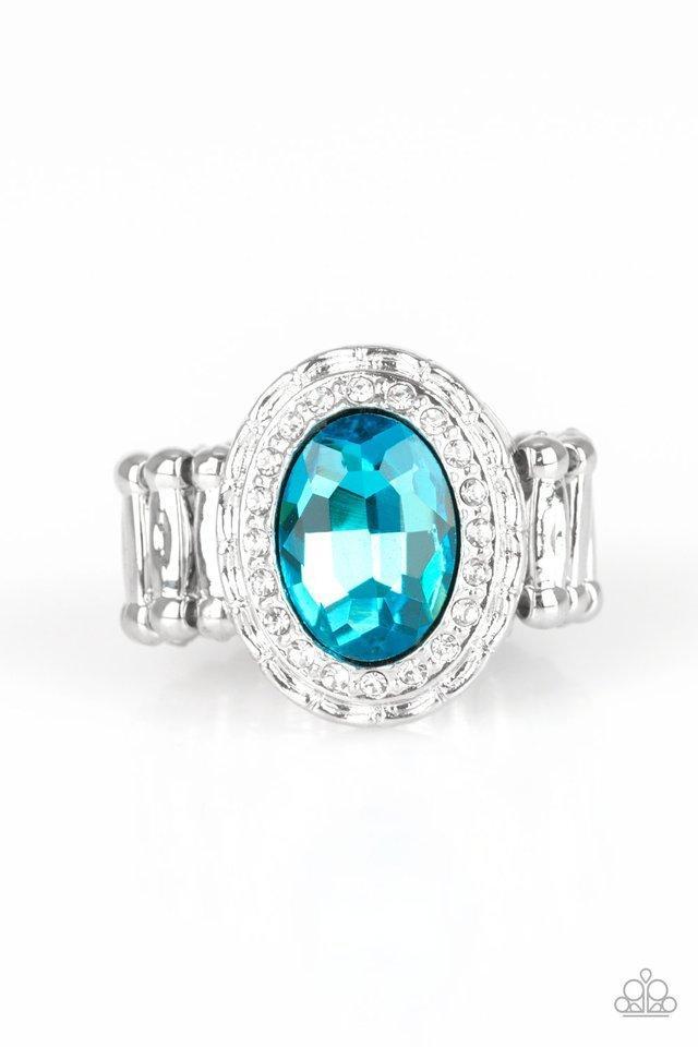 Fiercely Flawless- Blue - Paparazzi Accessories