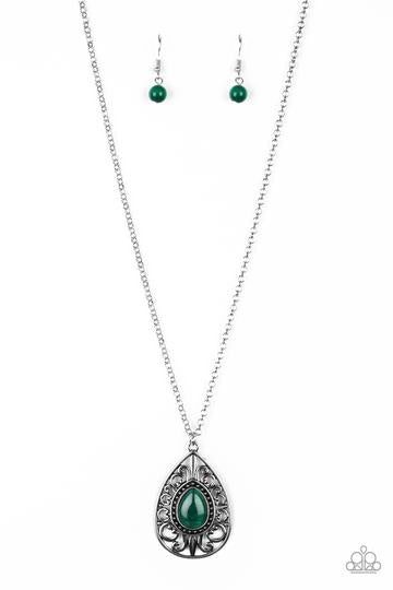 Modern Majesty- Green - Paparazzi Accessories