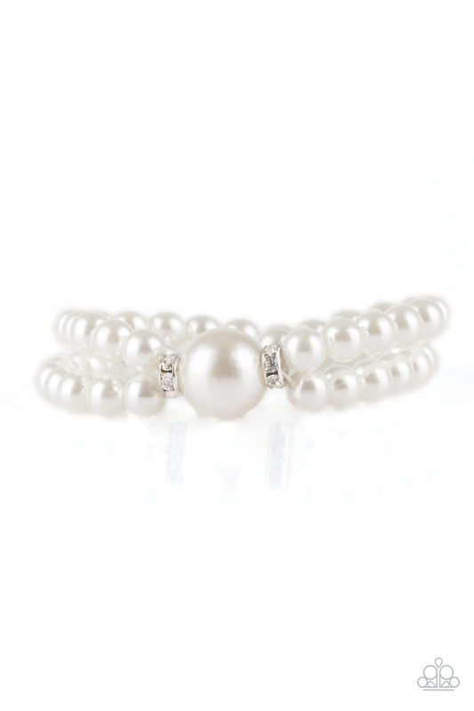 silver, silver jewelry, white, white jewelry, bracelet, stretchy bracelet, pearl, pearl jewelry, tax free, affordable jewelry, affordable holiday jewelry, paparazzi accessories, everyday jewelry, jewelry stores, jewelry stores near me, 