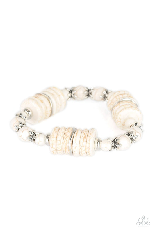 Sagebrush Serenade-White - Paparazzi Accessories