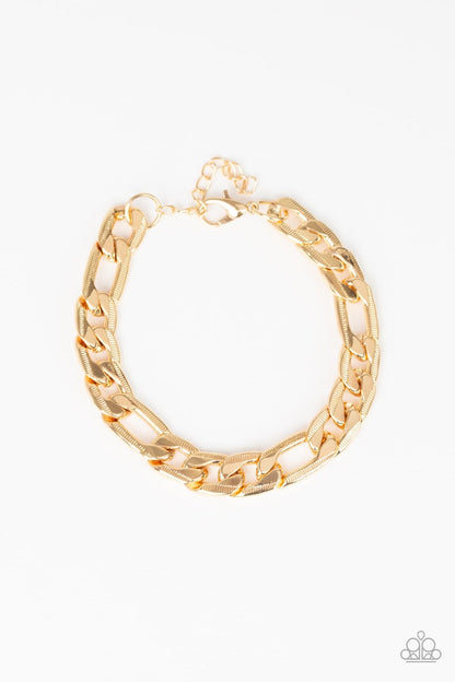 Home Team- Gold - Paparazzi Accessories 