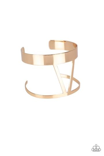Rural Ruler- Gold - Paparazzi Accessories