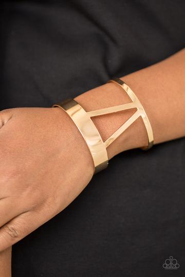 Rural Ruler- Gold - Paparazzi Accessories