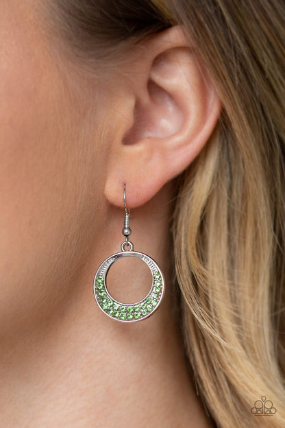 silver, silver jewelry, earrings, fish hook, green, green jewelry, affordable jewelry, affordable holiday gift, everyday jewelry, casual jewelry, dainty, rhinestone,office jewelry, paparazzi accessories, st patricks day jewelry, jewelry stores, jewelry stores near me, prom jewelry, wedding jewelry, homecoming jewelry, 