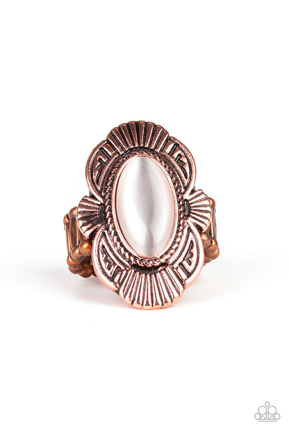 copper,copper jewelry, ring, adjustable ring, moon stone, bohemian jewelry, affordable jewelry, fall jewelry, affordable holiday gift, everyday jewelry, paparazzi accessories, bohemian jewelry, jewelry stores near me, jewelry stores, 