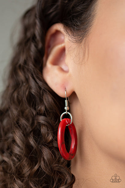 silver, silver jewelry, necklace, medium necklace, red, red jewelry, fourth of july jewelry, acrylic, polynesian inspired jewelry, affordable jewelry, affordable holiday gift, everyday jewelry, paparazzi accessories, jewelry stores, jewelry stores near me, tax free 