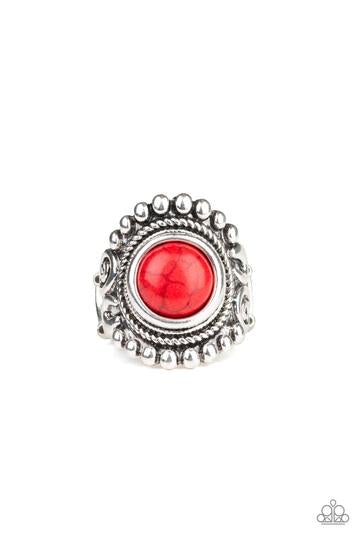 Nomad Drama- Red - Paparazzi Accessories