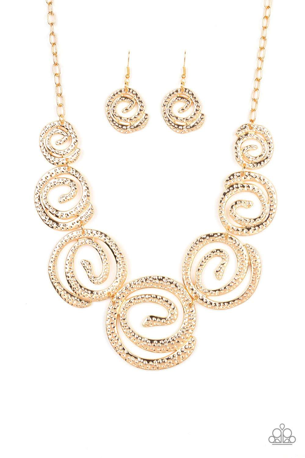 Statement Swirl - Gold - J3: Janets Jammin Jems