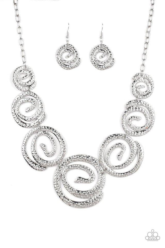 Statement Swirl - Silver - J3: Janets Jammin Jems