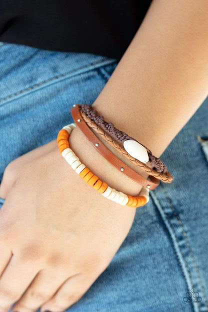 Beach Bounty- Orange - Paparazzi Accessories