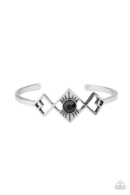 Dainty Deco- Black - Paparazzi Accessories