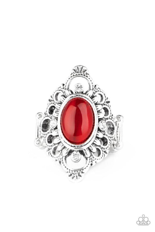 Elegantly Enchanted- Red - J3: Janets Jammin Jems