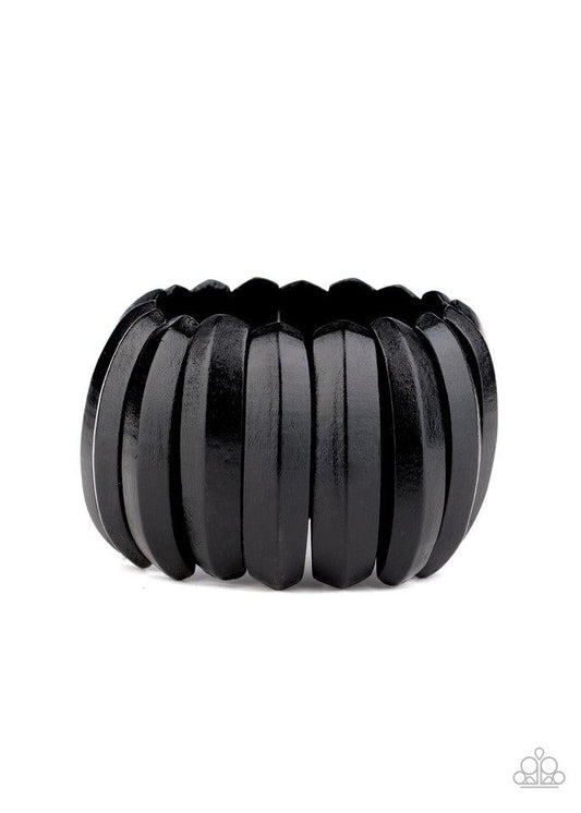Colorfully Congo- Black - Paparazzi Accessories