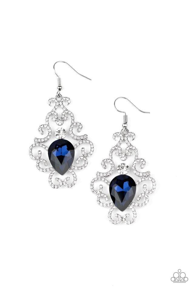 Happily ever AFTERGLOW- Blue - Paparazzi Accessories 