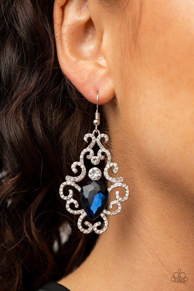 Happily ever AFTERGLOW- Blue - Paparazzi Accessories 