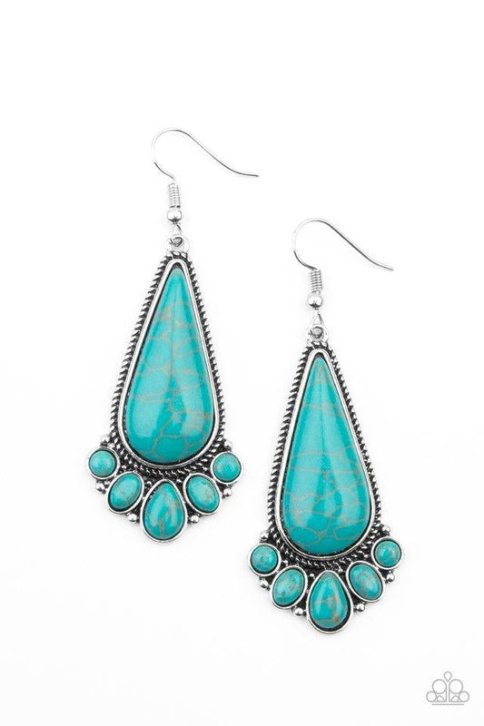 Rural Recluse- Blue - Paparazzi Accessories