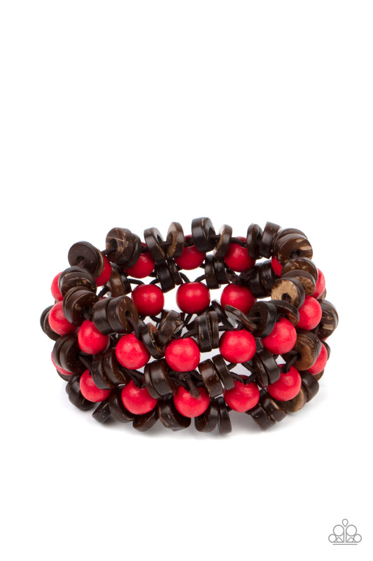 brown, wood, bracelet, tropical jewelry, everyday jewelry, paparazzi accessories, 